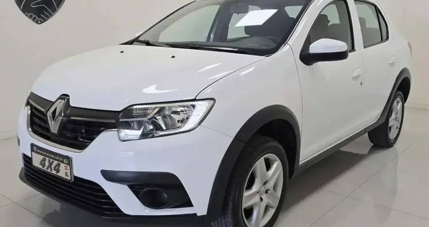 Renault Logan Zen Flex 1.6 16V 4p Aut.  - Branca - 2019/2020