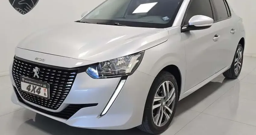 Peugeot 208 Allure 1.6 Flex 16V 5p Aut.  - Prata - 2022/2022