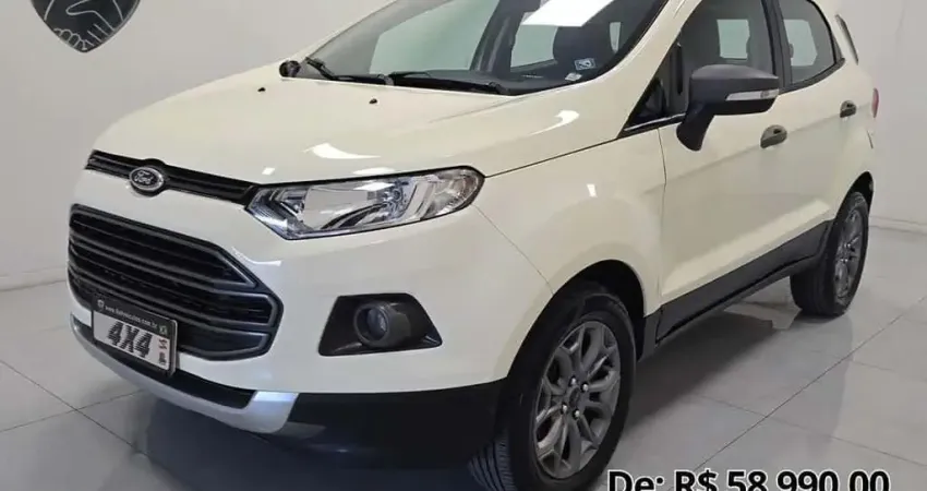 Ford EcoSport FREESTYLE 2.0 16V Flex 5p Aut.  - Branca - 2015/2015