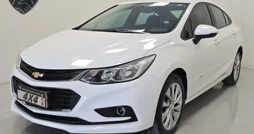 Chevrolet Cruze LT 1.4 16V Turbo Flex 4p Aut.  - Branca - 2017/2018