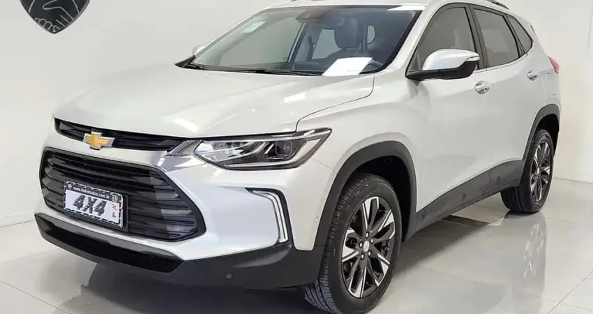Chevrolet Tracker Premier 1.2 Turbo 12V Flex Aut.  - Prata - 2023/2023