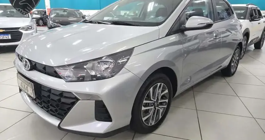 Hyundai HB20 Limited 1.0 Flex 12V Mec. - Prata - 2023/2024