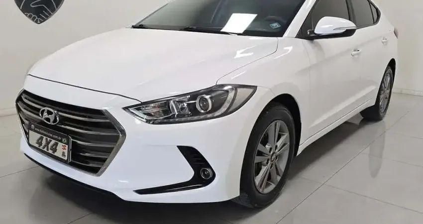 Hyundai Elantra 2.0 16V Flex Aut.  - Branca - 2017/2018