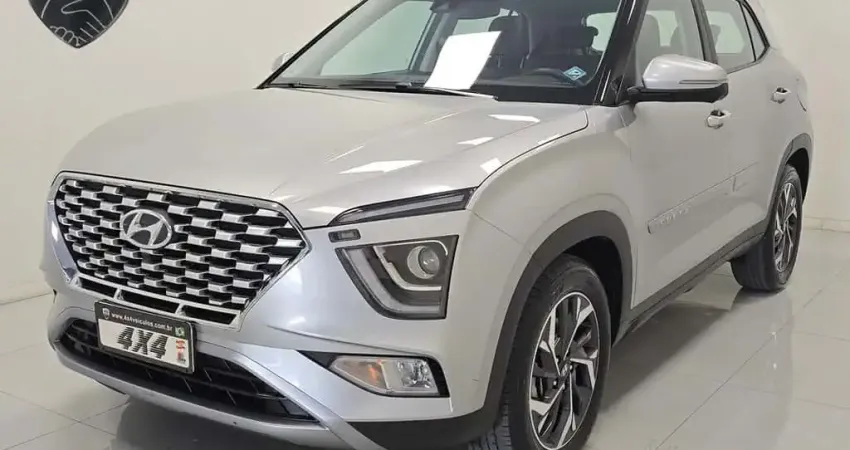 Hyundai Creta Platinum 1.0 TB 12V Flex Aut.  - Cinza - 2023/2024