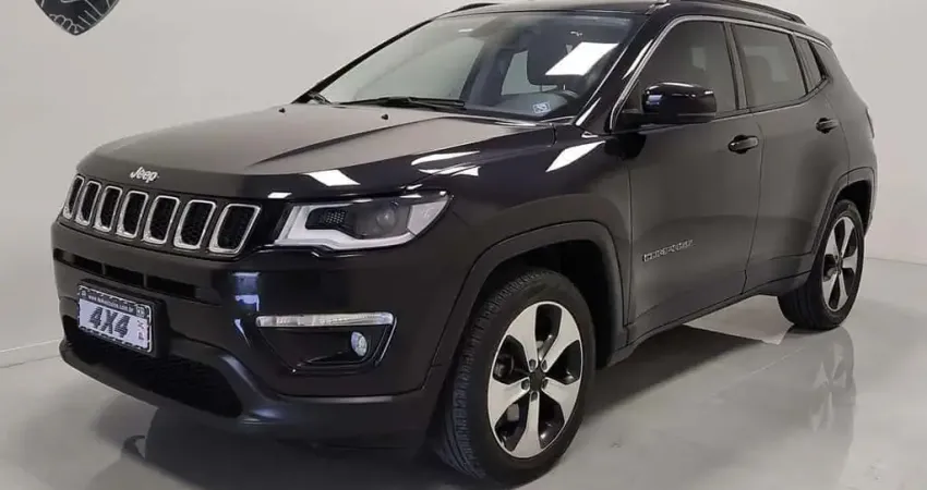 Jeep Compass LONGITUDE 2.0 4x4 Dies. 16V Aut.  - Preta - 2017/2017