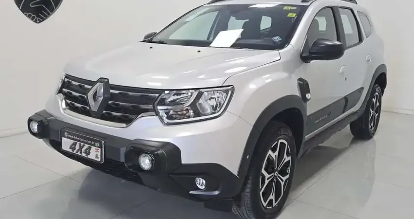 Renault Duster Iconic 1.3 TB 16V Flex Aut.  - Prata - 2023/2024