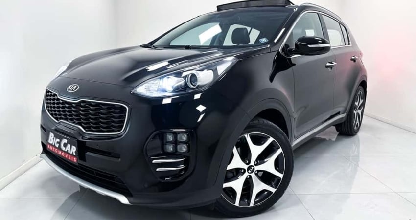 Kia Sportage EX 2.0 16V Flex Aut.  - Preta - 2016/2017