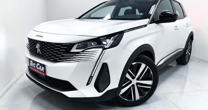 Peugeot 3008 Griffe 1.6 Turbo 16V Aut.  - Branca - 2021/2022