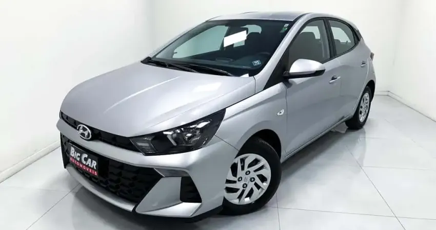 Hyundai HB20 Sense 1.0 Flex 12V Mec. - Prata - 2023/2024
