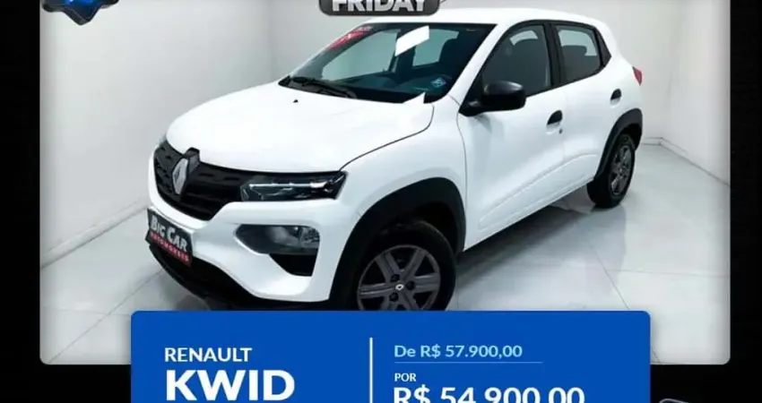 Renault Kwid Zen 1.0 Flex 12V 5p Mec. - Branca - 2023/2024