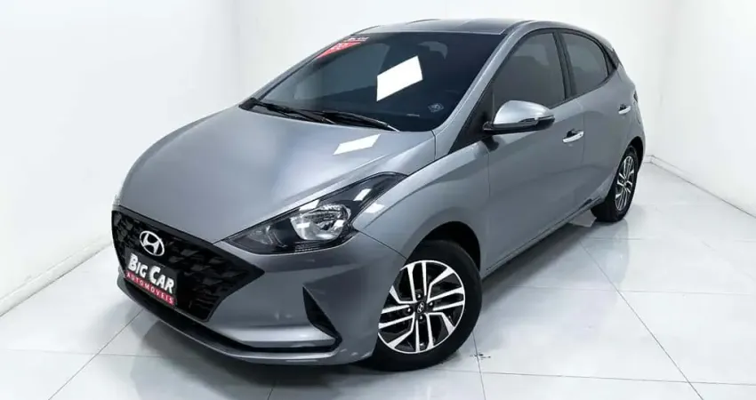 Hyundai HB20 Platinum 1.0 TB Flex 12V Aut.  - Cinza - 2022/2022