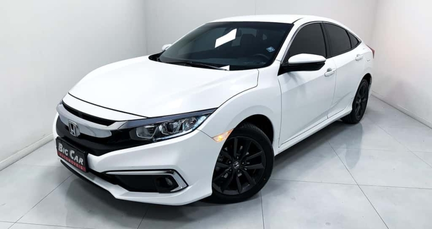 Honda Civic EX 2.0 Flex 16V Aut.4p  - Branca - 2020/2021