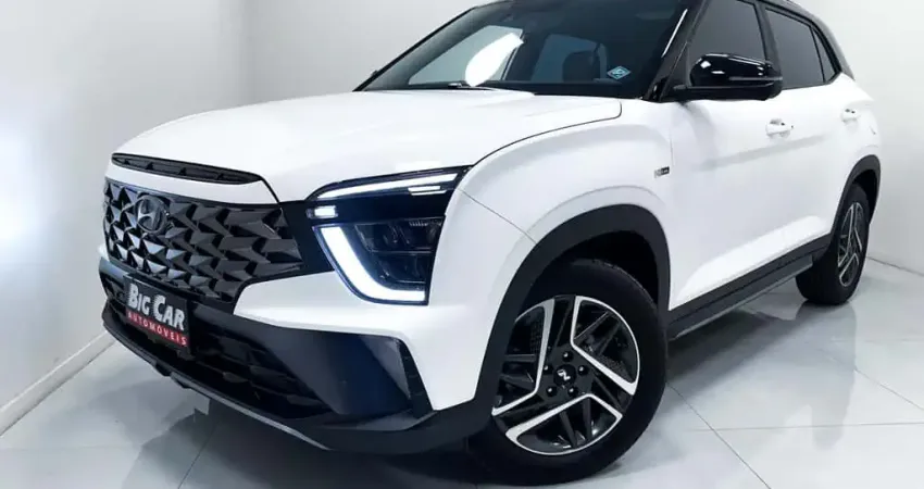 Hyundai Creta N Line 1.0 TB 12V Flex Aut - Branca - 2023/2024