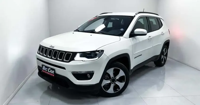 Jeep Compass LONGITUDE 2.0 4x2 Flex 16V Aut.  - Branca - 2018/2018