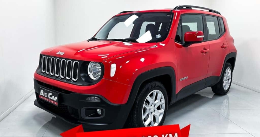 Jeep Renegade Longitude 1.8 4x2 Flex 16V Aut.  - Vermelha - 2016/2016
