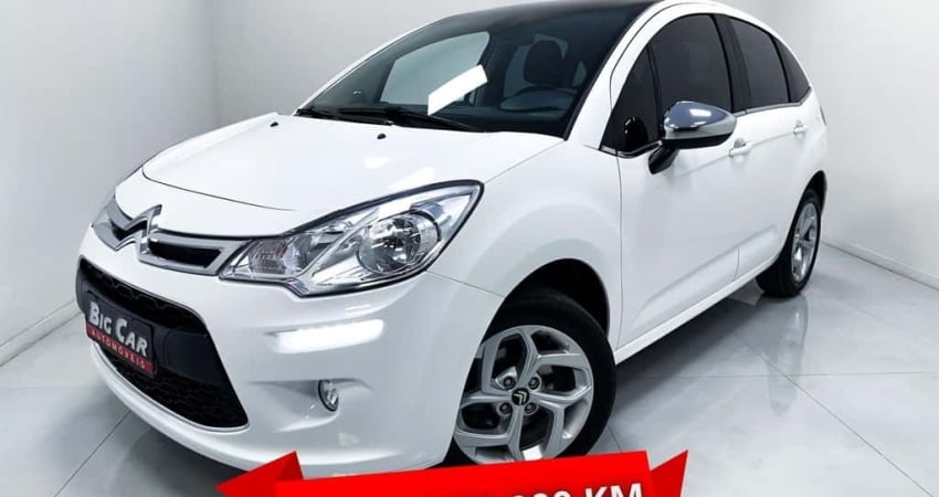 Citroën C3 Exclusive 1.6 VTi Flex 16V Aut.  - Branca - 2017/2018