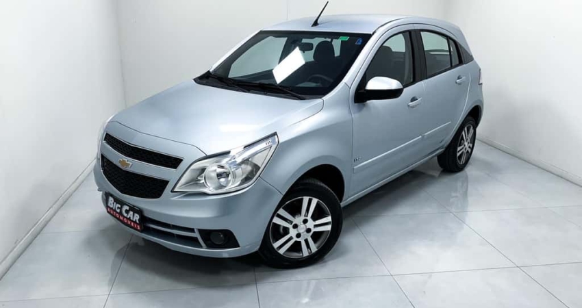 Chevrolet Agile LTZ 1.4 MPFI 8V FlexPower  - Prata - 2009/2010