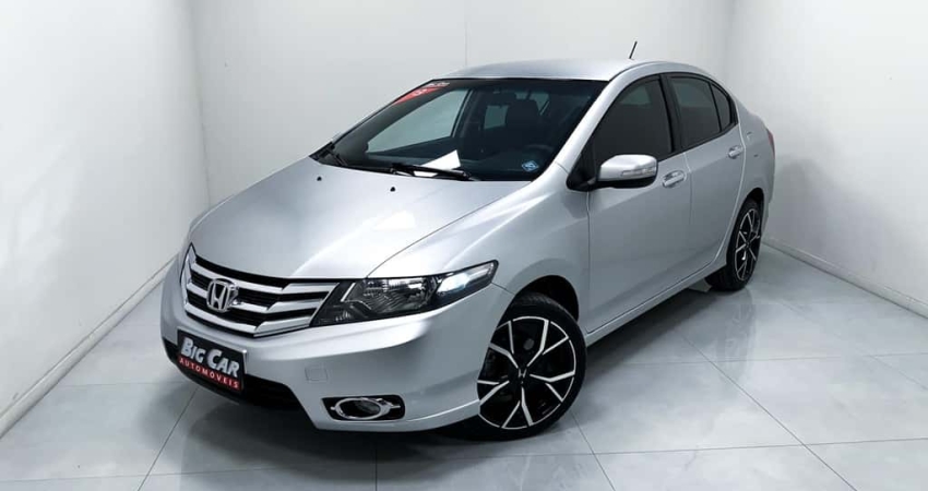 Honda City Sedan EX 1.5 Flex 16V  Aut.  - Prata - 2012/2013