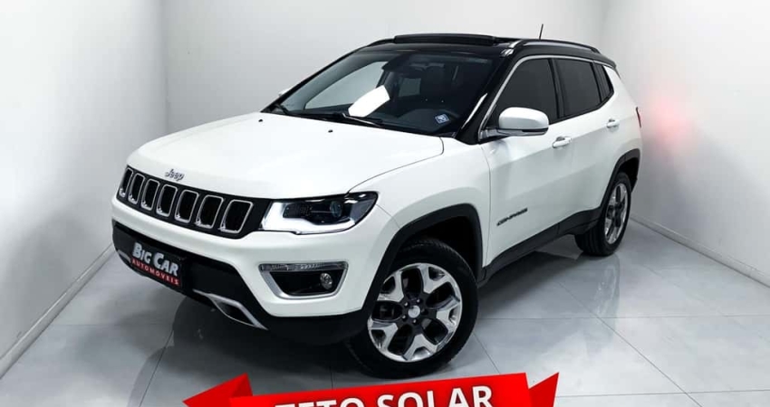 Jeep Compass LIMITED 2.0 4x4 Diesel 16V Aut.  - Branca - 2018/2018