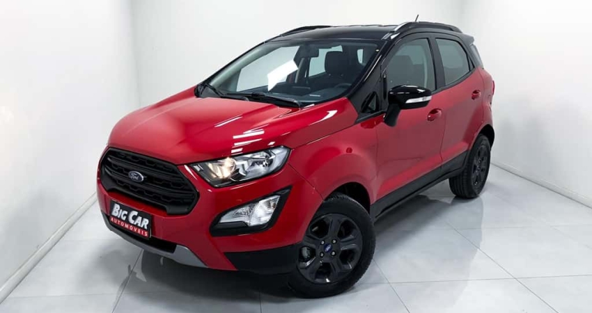 Ford EcoSport FREESTYLE 1.5 12V Flex Aut.  - Vermelha - 2019/2020