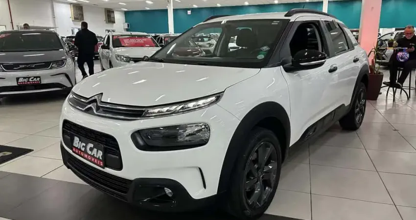 Citroën C4 CACTUS FEEL 1.6 16V Flex Aut.  - Branca - 2019/2020