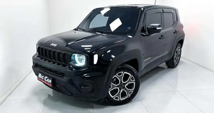Jeep Renegade T270 1.3 TB 4x2 Flex Aut. - Preta - 2023/2024