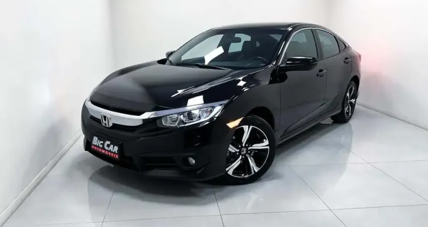 Honda Civic Sedan EXL 2.0 Flex 16V Aut. - Preta - 2016/2017