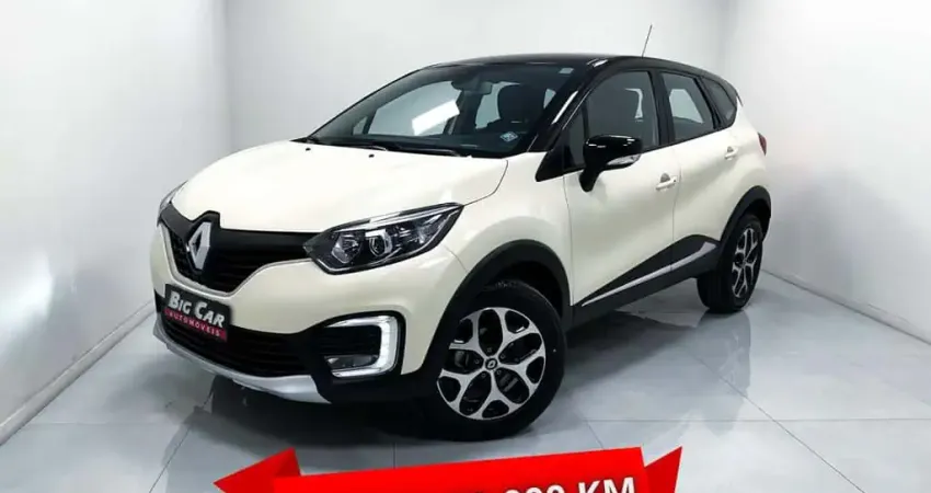 Renault Captur Intense 1.6 16V Flex  Aut.  - Branca - 2017/2018