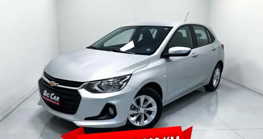 Chevrolet Onix HATCH LTZ 1.0 12V TB Flex  Aut.  - Prata - 2019/2020