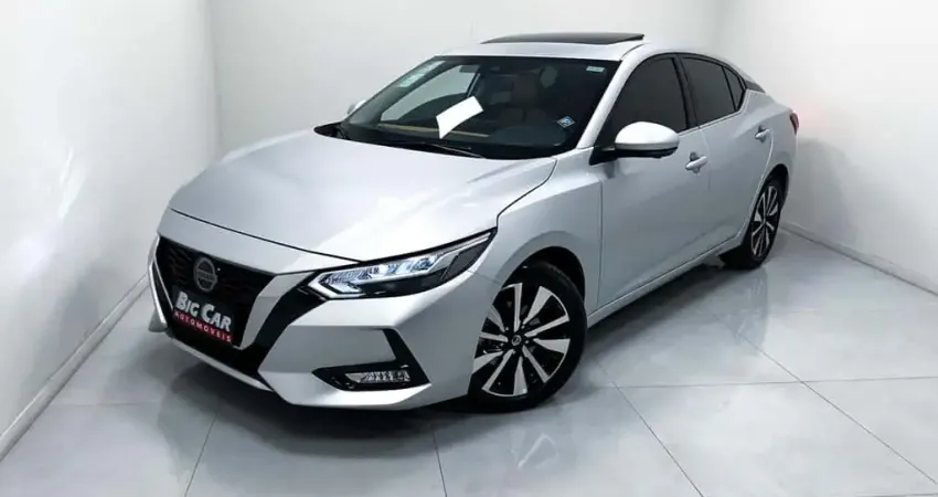 Nissan Sentra Exclusive INTERIOR PREMIUM 2.0 16V Aut. - Prata - 2023/2024