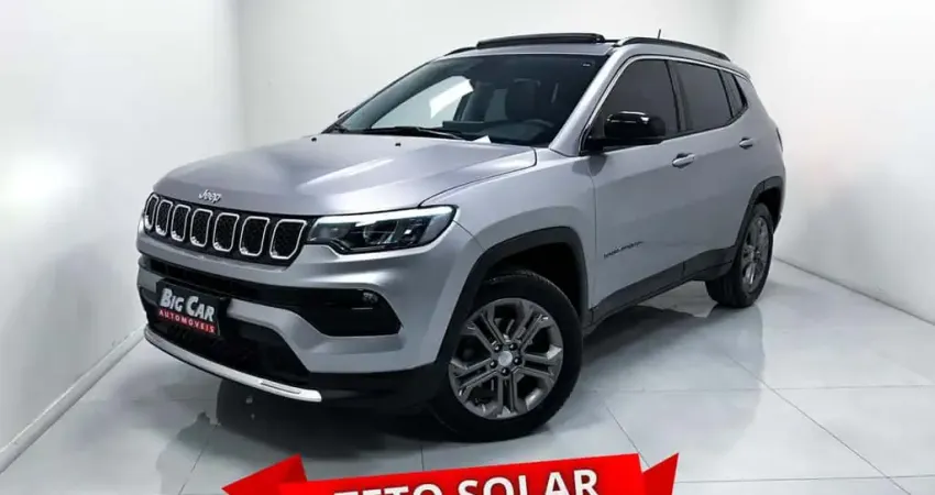Jeep Compass LONGITUDE T270 1.3 TB 4x2 Flex Aut.  - Prata - 2023/2023