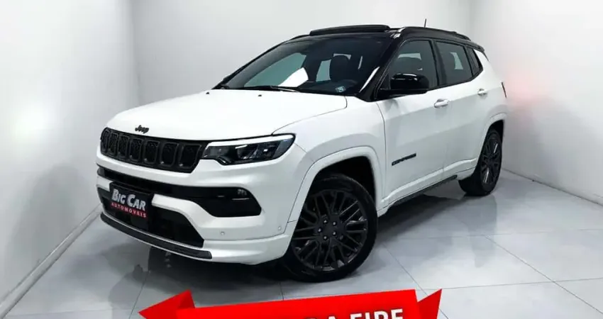 Jeep Compass S T270 1.3 TB 4x2 Flex Aut.  - Branca - 2021/2022