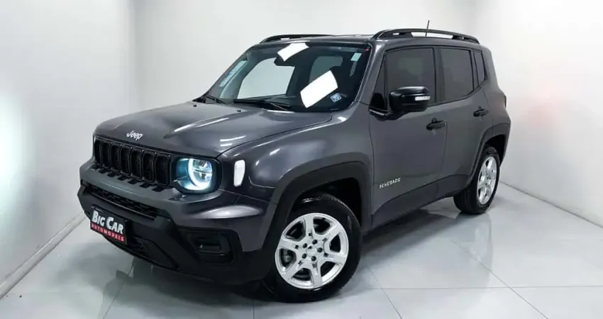 Jeep Renegade Sport T270 1.3 TB 4x2 Flex Aut.  - Cinza - 2024/2024