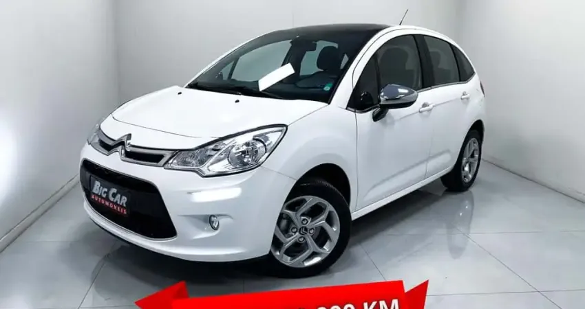 Citroën C3 Exclusive 1.6 VTi Flex Aut.  - Branca - 2017/2018
