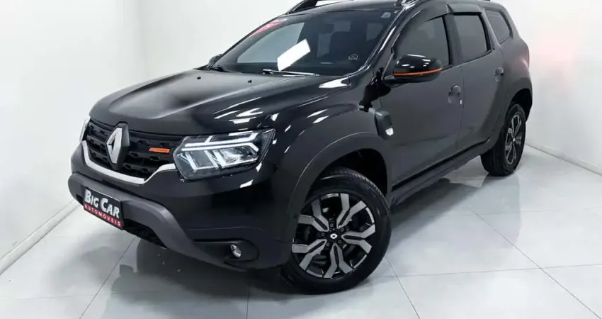 Renault Duster Iconic Plus 1.6 16V Flex Aut. - Preta - 2024/2025