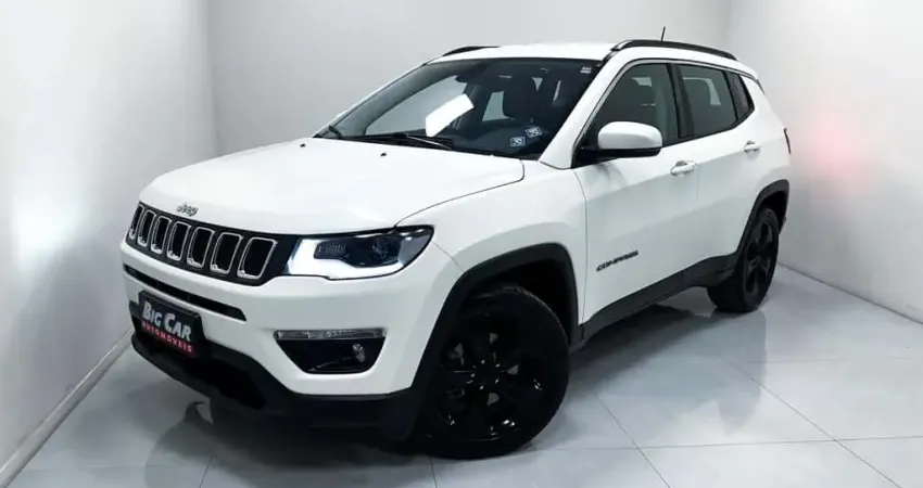 Jeep Compass LONGITUDE 2.0 4x2 Flex 16V Aut.  - Branca - 2018/2018