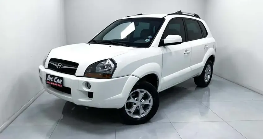 Hyundai Tucson 2.0 16V Flex Aut.  - Branca - 2014/2015