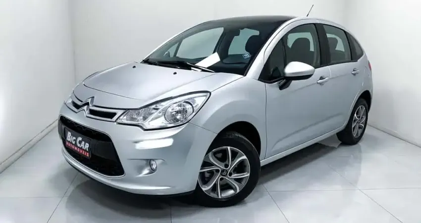 Citroën C3 Tendance 1.6 VTi Flex Start 16V Aut.  - Prata - 2017/2018