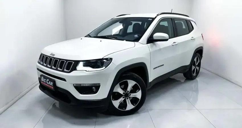 Jeep Compass LONGITUDE 2.0 4x2 Flex 16V Aut.  - Branca - 2018/2018