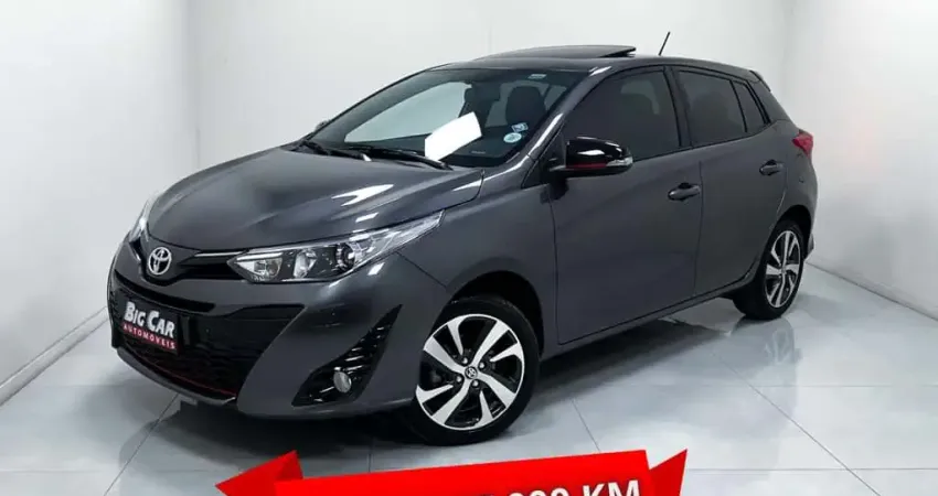 Toyota Yaris S 1.5 Flex 16V Aut.  - Cinza - 2020/2021