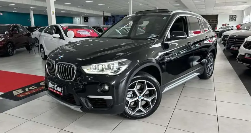 BMW X1 SDRIVE 20i X-Line 2.0 TB Active Flex  - Preta - 2019/2019