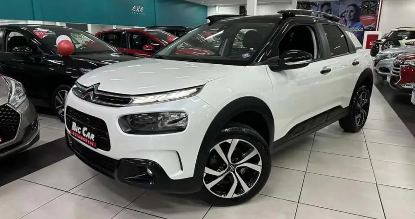 Citroën C4 CACTUS SHINE Pack 1.6 Turbo Flex Aut.  - Branca - 2022/2022