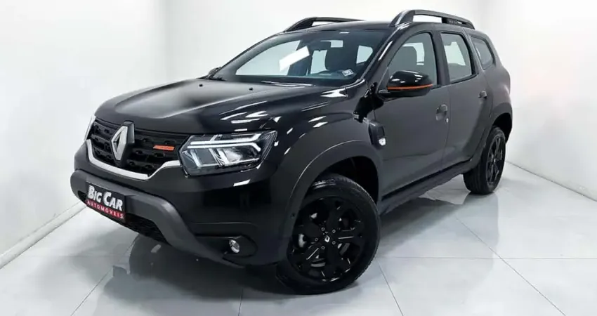 Renault Duster Iconic Plus 1.3 TB 16V Flex Aut. - Preta - 2025/2026