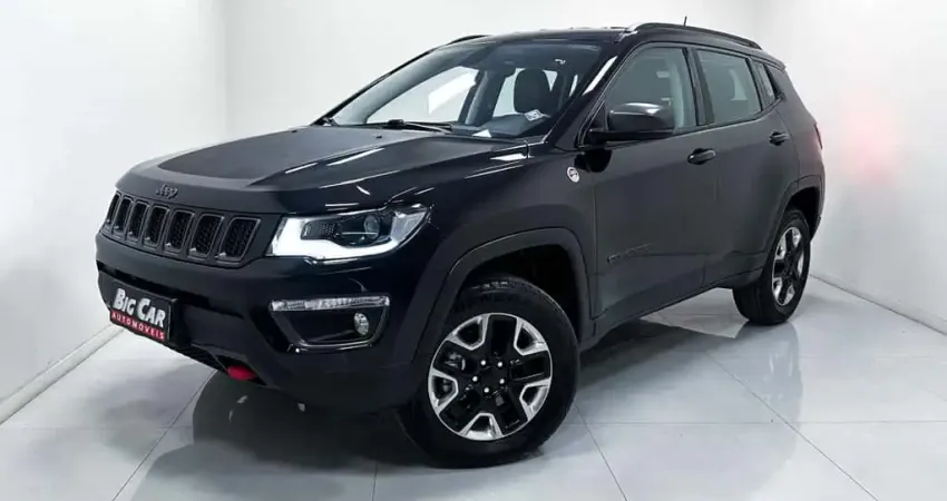 Jeep Compass TRAILHAWK 2.0 4x4 Diesel 16V Aut.  - Preta - 2017/2018