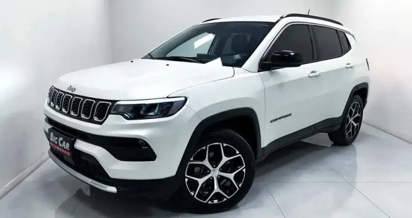 Jeep Compass LONGITUDE T270 1.3 TB 4x2 Flex Aut.  - Branca - 2024/2025