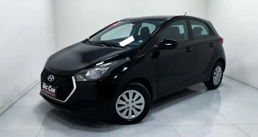 Hyundai HB20 Unique 1.0 Flex 12V Mec.  - Preta - 2019/2019