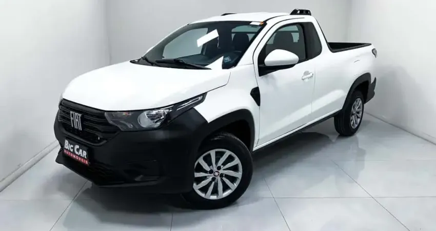 Fiat Strada Endurance 1.4 Flex 8V CS Plus  - Branca - 2023/2023