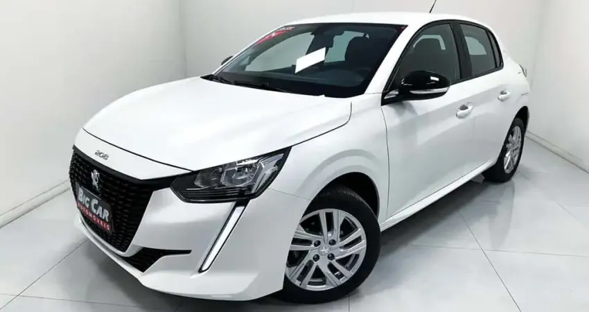 Peugeot 208 Active 1.6 Flex 16V  Aut. - Branca - 2023/2024