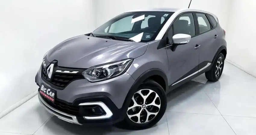 Renault Captur Intense 1.3 TB 16V Flex Aut.  - Cinza - 2021/2022