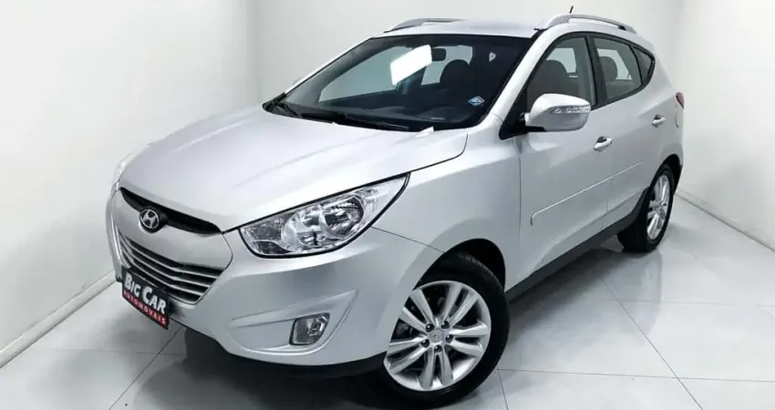 Hyundai ix35 GLS 2.0 16V Flex Aut.  - Prata - 2013/2014